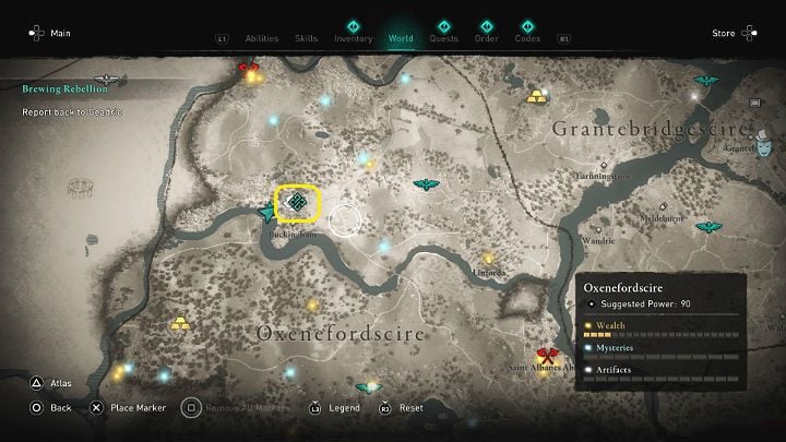 The thegns are free and willing to fight against Lady Eadwyn - Assassins Creed Valhalla: Brewing Rebellion - Oxenefordscire - Assassins Creed Valhalla Guide and Walkthrough