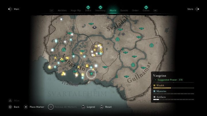 1 - AC Valhalla Dawn of Ragnarok: Uncut Gemstones (Vangrinn) - list of all - Vangrinn - Assassins Creed Valhalla Guide and Walkthrough