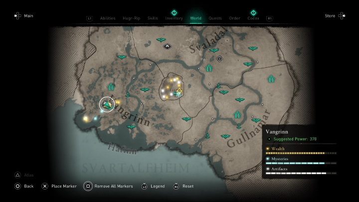 5 - AC Valhalla Dawn of Ragnarok: Uncut Gemstones (Vangrinn) - list of all - Vangrinn - Assassins Creed Valhalla Guide and Walkthrough