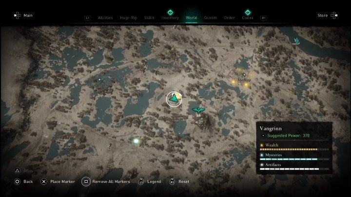 Location: southern part of the region - AC Valhalla Dawn of Ragnarok: Uncut Gemstones (Vangrinn) - list of all - Vangrinn - Assassins Creed Valhalla Guide and Walkthrough