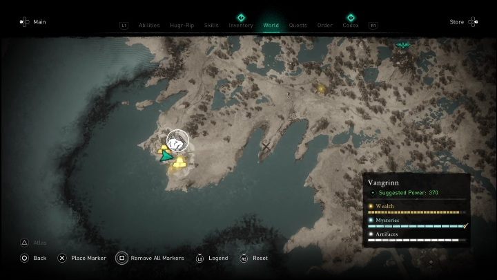 Location: southern part of the region - AC Valhalla Dawn of Ragnarok: Uncut Gemstones (Vangrinn) - list of all - Vangrinn - Assassins Creed Valhalla Guide and Walkthrough