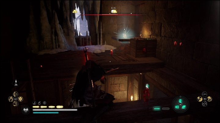 This one lies on a wooden table in the building - AC Valhalla Dawn of Ragnarok: Uncut Gemstones (Vangrinn) - list of all - Vangrinn - Assassins Creed Valhalla Guide and Walkthrough