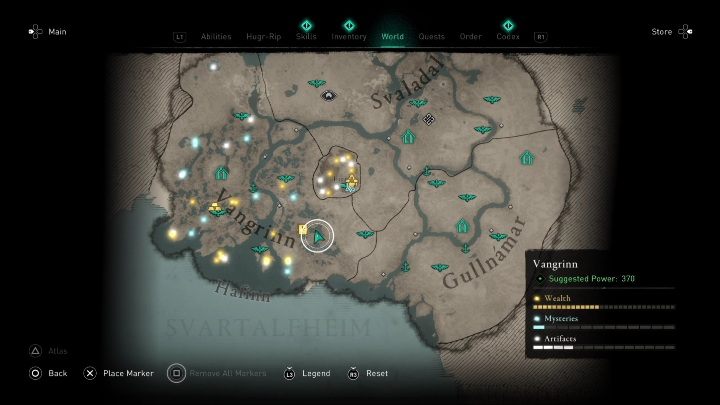 1 - AC Valhalla Dawn of Ragnarok: Dwarven Altars (Vangrinn) - list of all - Vangrinn - Assassins Creed Valhalla Guide and Walkthrough