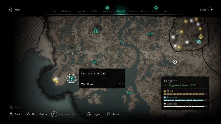 5 - AC Valhalla Dawn of Ragnarok: Dwarven Altars (Vangrinn) - list of all - Vangrinn - Assassins Creed Valhalla Guide and Walkthrough