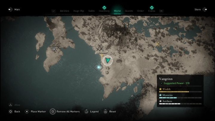 Location: You will come across this dwarf in distress on a ledge in the southern part of the region - AC Valhalla Dawn of Ragnarok: Dwarf in Distress (Vangrinn) - list of all - Vangrinn - Assassins Creed Valhalla Guide and Walkthrough