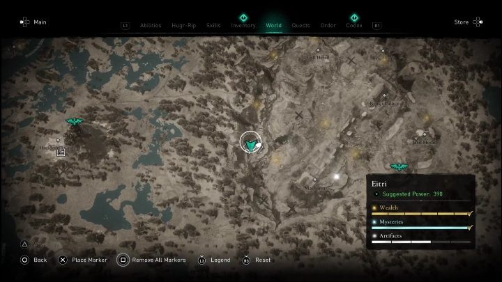 Location: western part of the city - AC Valhalla Dawn of Ragnarok: Heroic Sagas (Eitri) - list of all - Eitri - Assassins Creed Valhalla Guide and Walkthrough