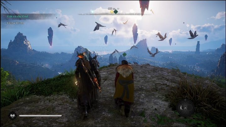 After visiting the blacksmith, continue following the dwarf - AC Valhalla: Dawn of Ragnarok: Gift to the God - Walkthrough - Assassins Creed Valhalla Guide and Walkthrough