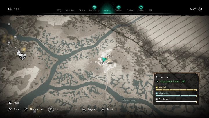 The map leads to the Murmiliacum vault, located in the northern part of Amenois - AC Valhalla Siege of Paris: Where does the map from Hidden Justice lead? - FAQ - Assassins Creed Valhalla Guide and Walkthrough
