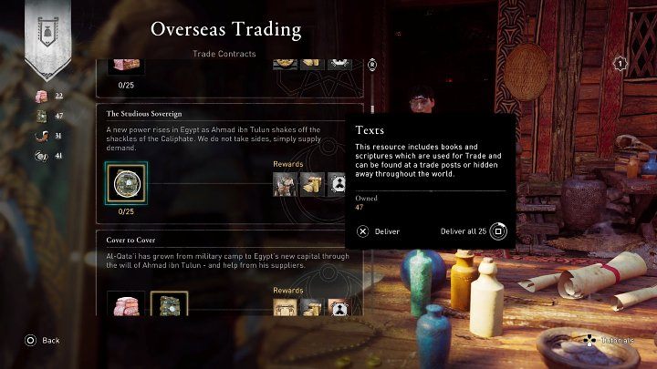 Once you collect a certain amount of luxury goods, you will be able to trade with Azar to increase Dublin's reputation - AC Valhalla Wrath of the Druids: Dublins Reach - Side quests - Assassins Creed Valhalla Guide and Walkthrough
