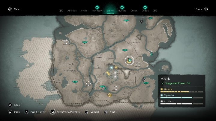 1 - AC Valhalla Wrath of the Druids: The Druid Armor set - where to find it? Map - Secrets and Collectibles - Assassins Creed Valhalla Guide and Walkthrough