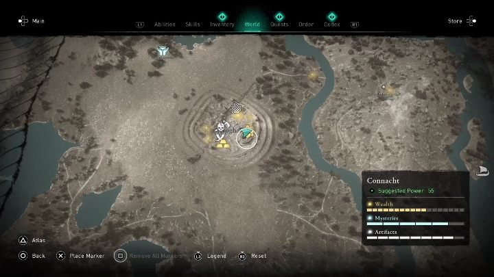 Region: Connacht - AC Valhalla Wrath of the Druids: Celtic Armor set - where to find it? Map - Secrets and Collectibles - Assassins Creed Valhalla Guide and Walkthrough