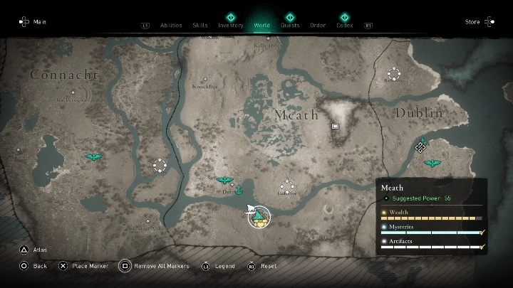 Region: Meath - AC Valhalla Wrath of the Druids: Cu Chulainns shield - how to get it? - Secrets and Collectibles - Assassins Creed Valhalla Guide and Walkthrough