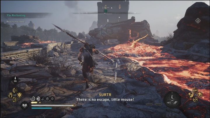 This concludes the first phase of the encounter - AC Valhalla Dawn of Ragnarok: The Reckoning - Walkthrough - Assassins Creed Valhalla Guide and Walkthrough