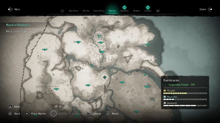 Location: The Animus Anomaly can be found in the northern part of the region, on the border with Jorvik - Assassins Creed Valhalla: Animus Anomalies - Eurvicscire, Secrets, Locations - Eurvicscire - Assassins Creed Valhalla Guide and Walkthrough