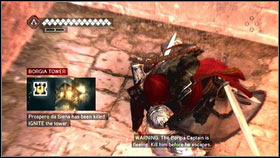 Sometime you wont be able to restore the building because it will be in the Borgias area - Borgias Towers | Rome Restoration - Rome Restoration - Assassins Creed: Brotherhood Game Guide & Walkthrough