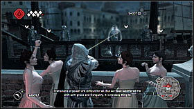 Marco is in a boat surrounded with many soldiers - Main Plot - Sequence 9 - Part 2 - Main Plot - Assassins Creed II - Game Guide and Walkthrough