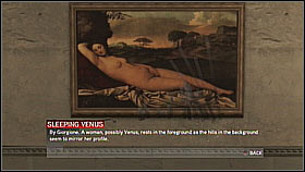 Sleeping Venus - 9175 f - availability: Tuscany - Paintings collection - Economics, equipment and combat - Assassins Creed II - Game Guide and Walkthrough