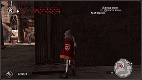 You must kill a merchant - when you will get to the area you will see him near the square with a large tree - Side Quests - Assassinations - Part 1 - Side Quests - Assassins Creed II - Game Guide and Walkthrough