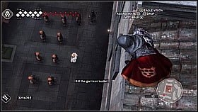 Follow the enemy from the roof - Side Quests - Assassinations - Part 2 - Side Quests - Assassins Creed II - Game Guide and Walkthrough