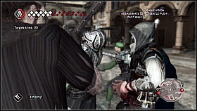 Our task is to kill three conspirators - Side Quests - Assassinations - Part 3 - Side Quests - Assassins Creed II - Game Guide and Walkthrough