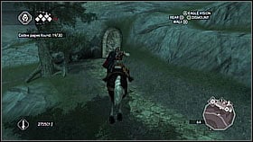 What is more important: to discover some treasures - for example in the church - you need to develop those elements of the city, so start to search only when your estate will be at the maximum state of development - Treasure - Monteriggioni / Villa - Treasures - Assassins Creed II - Game Guide and Walkthrough