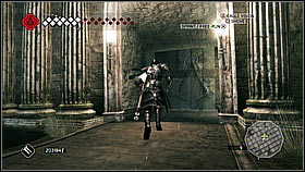 The run is not too difficult - the route leads around the room - Venice - Visitaziones Secret - Dungeons - Assassins Creed II - Game Guide and Walkthrough