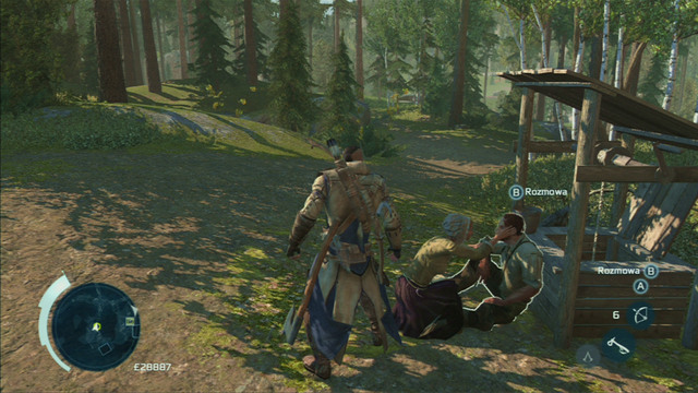 Afterwards speak with both men and the mission will end - Godfrey and Terry | Homestead | Assassins Creed III Remastered - Homestead - Assassins Creed III Game Guide & Walkthrough