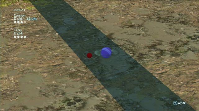 Always try to aim in front of the Jack, as the ball will still roll after landing - Godfrey and Terry | Homestead | Assassins Creed III Remastered - Homestead - Assassins Creed III Game Guide & Walkthrough