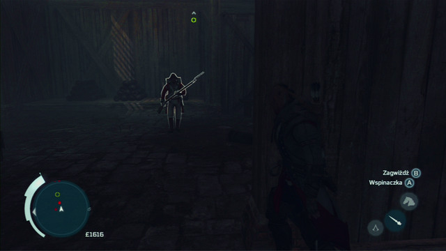 Afterwards hide behind the wall on the left, whistle onto the second enemy and kill him when he approached you - Naval mission - Fort Wolcott | Captain Kidds treasure in AC III Remastered - Captain Kidds treasure - Assassins Creed III Game Guide & Walkthrough