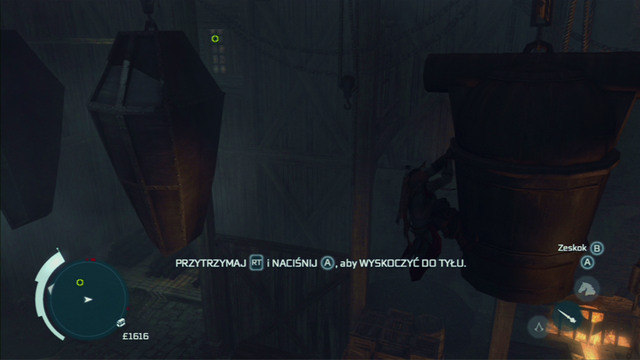 With the area clear, climb above and turn left - Naval mission - Fort Wolcott | Captain Kidds treasure in AC III Remastered - Captain Kidds treasure - Assassins Creed III Game Guide & Walkthrough