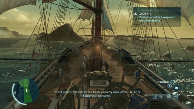 In this mission you will have to protect the merchant ship from the attacks of the gunboats - The Chase | Naval missions in Assassins Creed III Remastered - Naval missions - Assassins Creed III Game Guide & Walkthrough