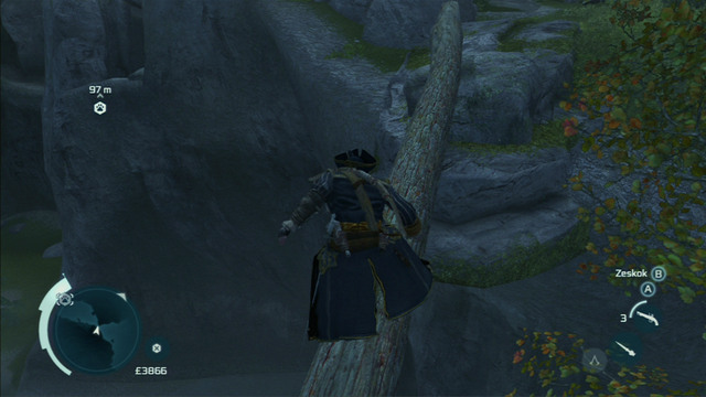 Amongst the rocks in the north theres a dangerous cougar roaming - The Hunting Society in Assassins Creed III Remastered - Guild missions - Assassins Creed III Game Guide & Walkthrough