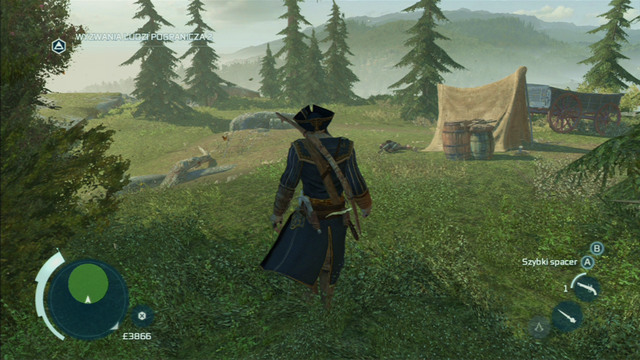 You will be attacked by a wolf - The Frontiersmen Club in Assassins Creed III Remastered - Guild missions - Assassins Creed III Game Guide & Walkthrough