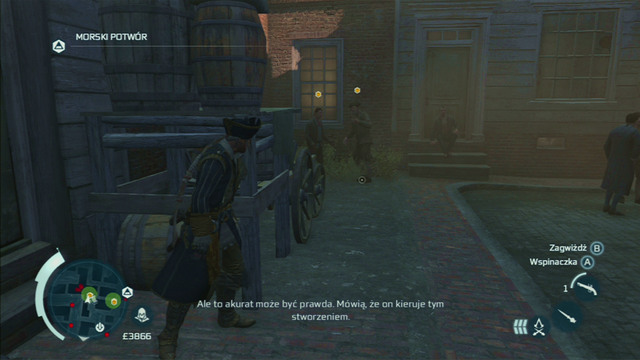 Location: Boston - The Frontiersmen Club in Assassins Creed III Remastered - Guild missions - Assassins Creed III Game Guide & Walkthrough