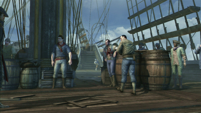 After getting beaten up yet again, the sailor will take out a knife and will try to kill you - Sequence 1 - Journey to the New World | Assassins Creed III Walkthrough - Walkthrough - Assassins Creed III Game Guide & Walkthrough