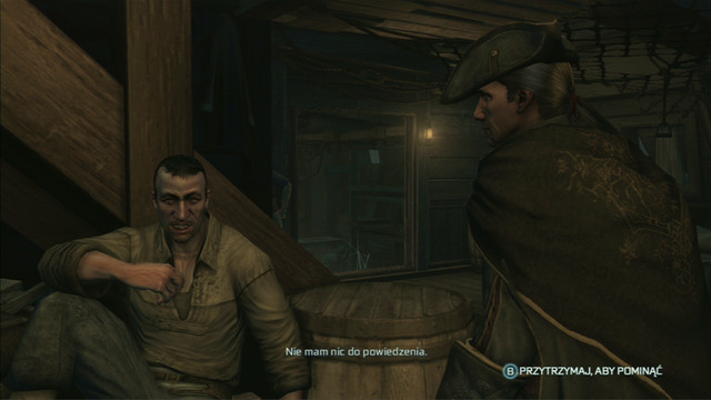 As the next day begins, head out of your cabin and speak with the marked crew members - Sequence 1 - Journey to the New World | Assassins Creed III Walkthrough - Walkthrough - Assassins Creed III Game Guide & Walkthrough