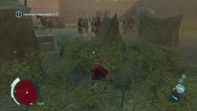 Firstly take care of the general - Sequence 2 - Infiltrating Southgate | Assassins Creed III Remastered Walkthrough - Walkthrough - Assassins Creed III Game Guide & Walkthrough