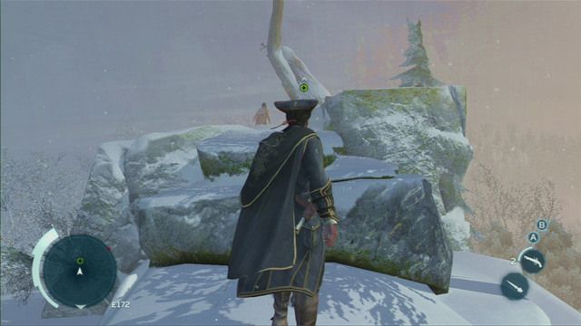 As you approach her, the woman will start running away - Sequence 3 - Unconvinced | Assassins Creed III Remastered Walkthrough - Walkthrough - Assassins Creed III Game Guide & Walkthrough