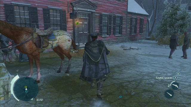 After some further talking, head with her to the inn marked on the map - Sequence 3 - Unconvinced | Assassins Creed III Remastered Walkthrough - Walkthrough - Assassins Creed III Game Guide & Walkthrough