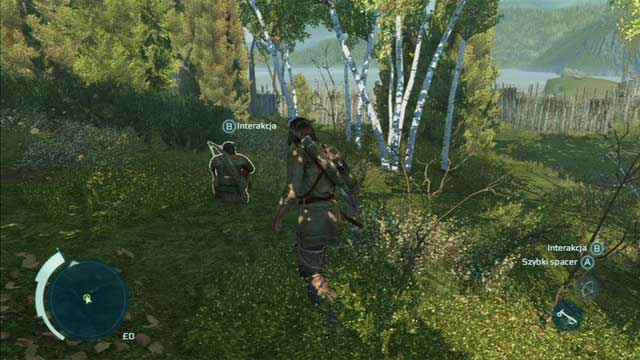 After collecting all the items, return to the young Indian to end the mission - Sequence 4 - Feathers and Trees | Assassins Creed III Remastered Walkthrough - Walkthrough - Assassins Creed III Game Guide & Walkthrough