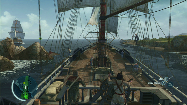 Your target will be the village marked on the map with a green dot - Sequence 5 - The Hard Way | Assassins Creed III Remastered Walkthrough - Walkthrough - Assassins Creed III Game Guide & Walkthrough