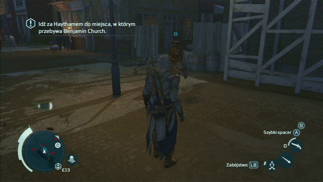 Start off by following Haytham do Churchs warehouses - Sequence 9 - Father and Son | Assassins Creed III Remastered Walkthrough - Walkthrough - Assassins Creed III Game Guide & Walkthrough