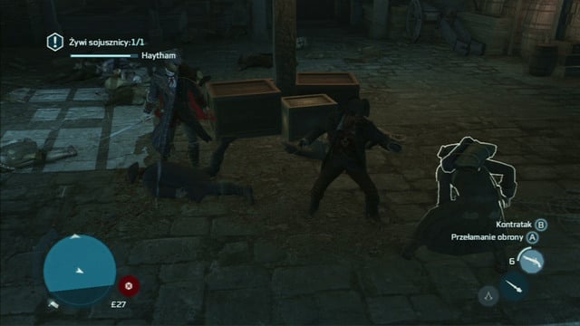 Optional objective: Limit Haythams health loss - 50% - Sequence 9 - The Foam and The Flames | Assassins Creed III Walkthrough - Walkthrough - Assassins Creed III Game Guide & Walkthrough