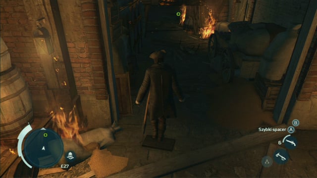 When the fight is over, the warehouse will start burning - Sequence 9 - The Foam and The Flames | Assassins Creed III Walkthrough - Walkthrough - Assassins Creed III Game Guide & Walkthrough