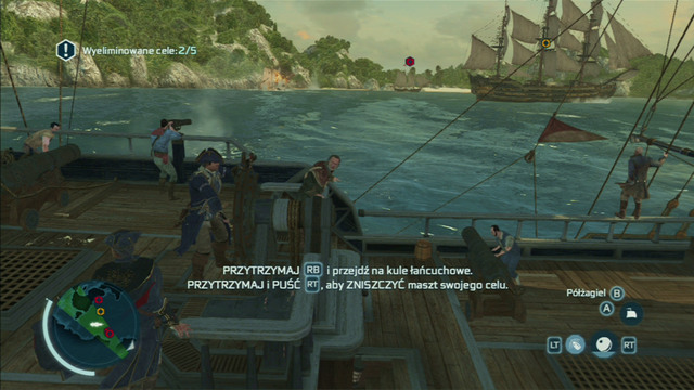 After reaching the designated spot, you will receive a task of destroying the red enemies - Sequence 9 - A Bitter End | Assassins Creed III Remastered Walkthrough - Walkthrough - Assassins Creed III Game Guide & Walkthrough