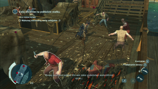 Optional objective: Achieve a minimum kill streak - 3 - Sequence 9 - A Bitter End | Assassins Creed III Remastered Walkthrough - Walkthrough - Assassins Creed III Game Guide & Walkthrough