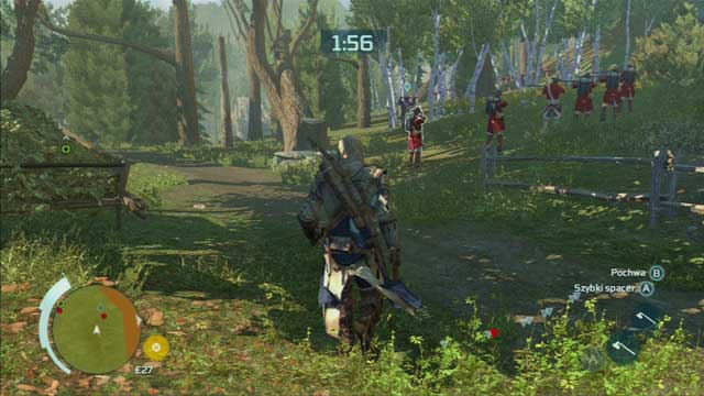 For the optional objective, you will have to keep an eye on the surroundings - Sequence 10 - Battle of Monmouth | Assassins Creed III Remastered Walkthrough - Walkthrough - Assassins Creed III Game Guide & Walkthrough