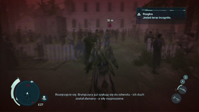 Optional objective: Limit regular kills - 15/15 - Sequence 12 - Laid to Rest | Assassins Creed III Remastered Walkthrough - Walkthrough - Assassins Creed III Game Guide & Walkthrough