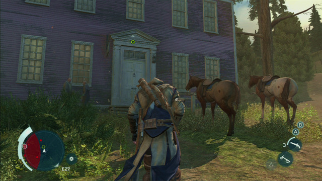 Enter the tavern and watch a long cinematic - Sequence 12 - Chasing Lee | Assassins Creed III Remastered Walkthrough - Walkthrough - Assassins Creed III Game Guide & Walkthrough