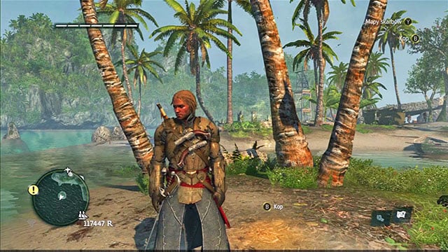 Assassin's Creed IV: Treasure Map 579-720 - , The Video Games Wiki